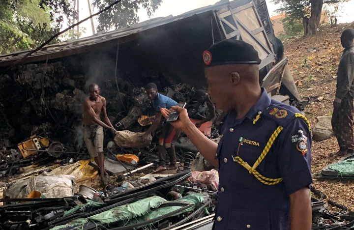 Tanker Driver Dies As ‘Motor Boy’ Is Rescued In Oyo Fire Incident
