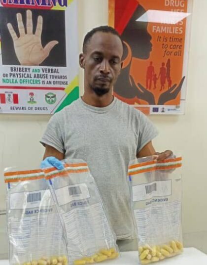 2 Drug Kingpins Excrete 125 Wraps Of Heroin At Lagos, Port Harcourt Airports