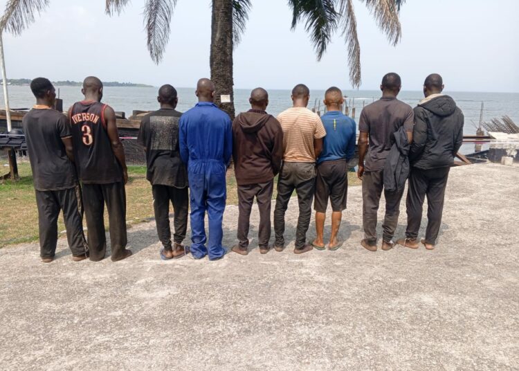 Navy, DSS Arrest 9 Suspected Oil Thieves In Joint Raids 