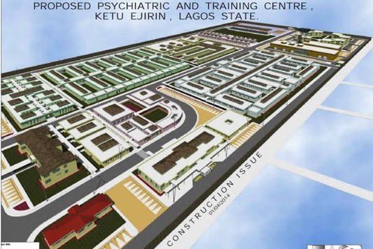 PICTORIAL: Lagos constructs 1,000-bed mental health, rehabilitation centre