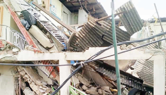 Two feared dead in Lagos building collapse, six rescued