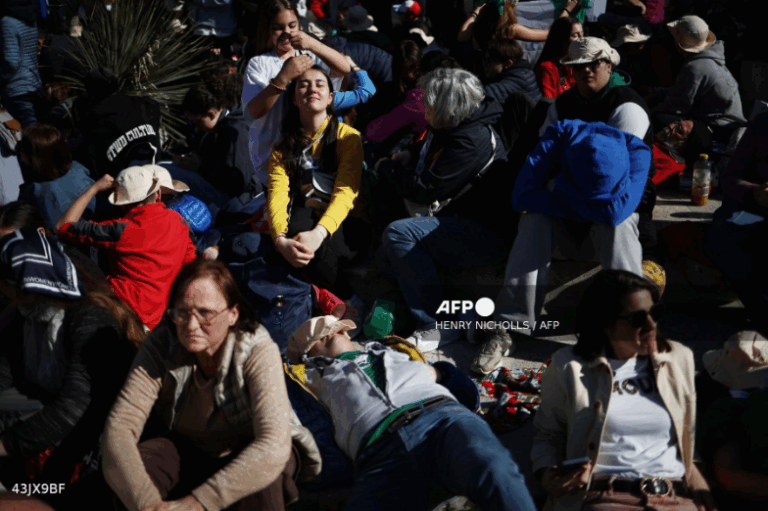Mammoth crowd gather at Vatican for Pope Francis’ funeral