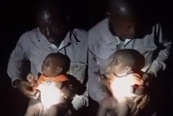 Abandoned Baby Found Crying At Riverside (Video)