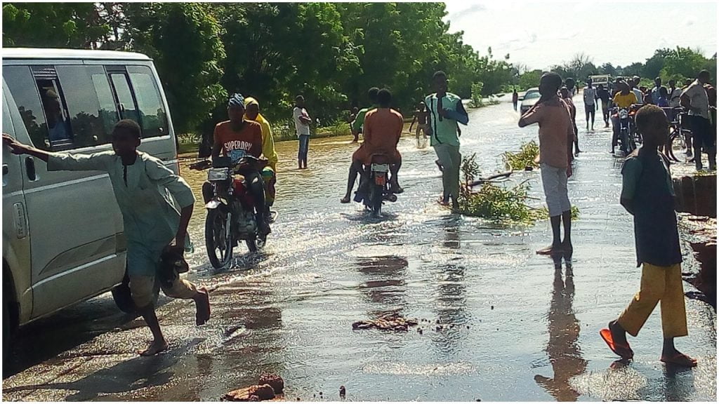 Flood ravages Borno communities, leaves two dead, dozens homeless