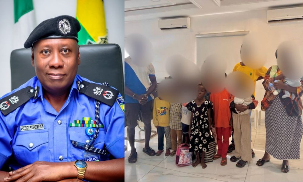 Man, wife arrested for trafficking 12 children in Abia