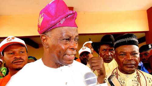 JUST IN: Afenifere appoints former SGF Olu Falae as NEC chairman