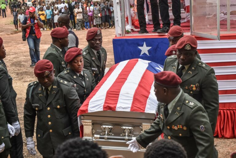 Liberia holds funeral for ex-leader Samuel Doe decades after assassination