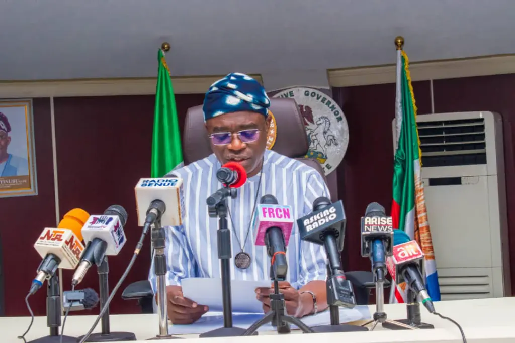 Benue: Community policing better – Gov Alia warns against self-defence