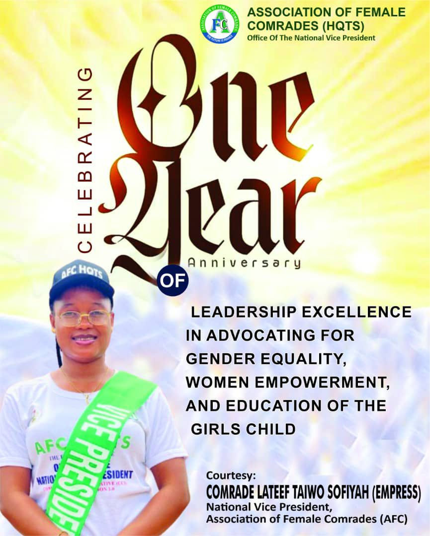 AFC Celebrates One-Year Anniversary of Empowerment, Advocacy