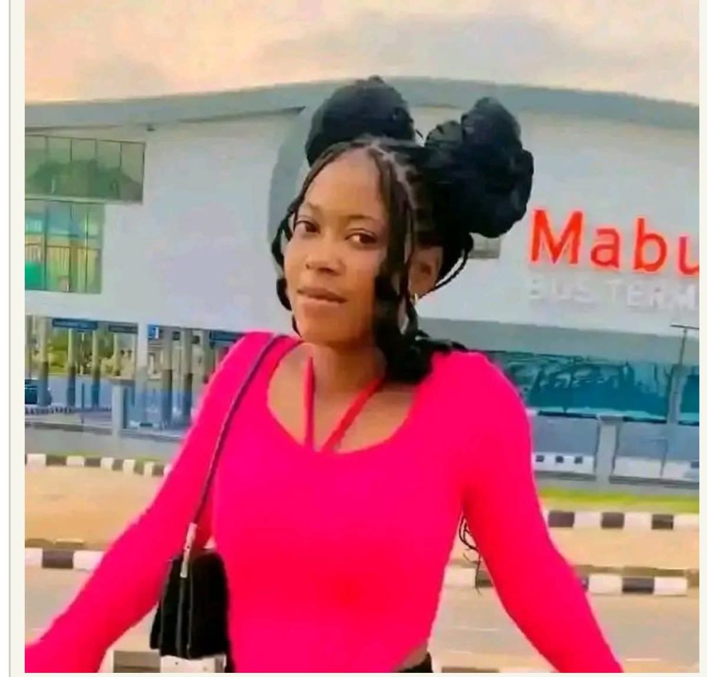 Daily Post Nigeria Daily Post Nigeria MetroBenue lady abducted by one chance, found dead in AbujaPublished on July 13, 2025By Winner James A young lady from Benue State has been killed and her body dumped by the roadside in Abuja, the Federal Capital Territory. Her lifeless body was discovered on Abubakar Street, off Alex Ekwueme Street, in the Jabi area of Abuja. A source familiar with the victim disclosed that the deceased was from Ekaida, Agatu Local Government Area of Benue State. The source further explained that the young woman fell into the hands of “one chance” criminals on her way from work. Adanu Andrew who identified the victim, said: “The girl is our daughter from Ekaida, Agatu local government. She was returning from work and was picked by one chance yesterday.” “Her abductors demanded one million naira and the family members were already on their way to secure her release before seeing the circulating Facebook post. “She’s a well disciplined and cultured young lady who’s genuinely hustling to put food on her table. “Unfortunately, she fell victim of the wickedness of those who want to make money by all means. May God grant her eternal rest and console the family.”