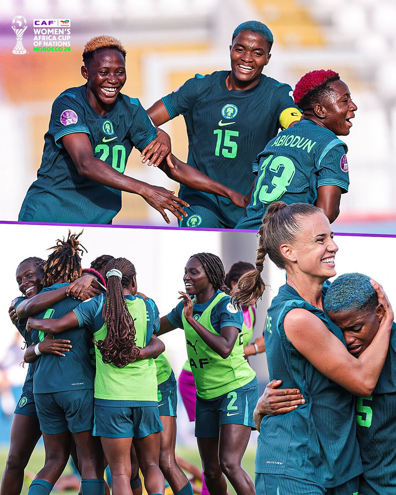 Daily Post Nigeria Daily Post Nigeria SportWAFCON final: Super Falcons’ starting XI against Morocco unveiledPublished on July 26, 2025By Don Silas The Super Falcons’ starting XI to face Morocco in the final of the Women’s Africa Cup of Nations, WAFCON, has been confirmed. Super Falcons coach, Justine Pwanidi Madugu, opted to start goalkeeper Chiamaka Nnadozie in goal against the host nation. Madugu also started the likes of Osinachi Ohale and Michelle Alozie in the defensive line. DAILY POST reports that Nigeria head into the game after beating South Africa 2-1 in the semi-final encounter. Morocco, on the other hand, defeated Ghana via a penalty shoot-out. The WAFCON final will take place at the Olympic Stadium in Rabat on Saturday at 9 p.m. Here is the Super Falcons’ starting XI against Morocco: Chiamaka Nnadozie, Osinachi Ohale, Michelle Alozie, Oluwatosin Demehin, Ashleigh Plumptre, Deborah Abiodun, Halimatu Ayinde, Folashade Florence Ijamilusi, Rasheedat Ajibade, Chinwendu Ihezuo, Esther Okoronkwo Substitutes: Christy Ucheibe, Jennifer Echegini, Sikiratu Isah, Toni Payne, Asisat Oshoala, Ifeoma I. Onumonu, and Tochukwu Oluehi