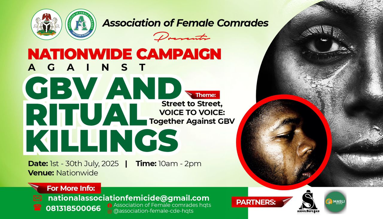 AFC Launches Nationwide Campaign Against Gender-Based Violence, Ritual Killings