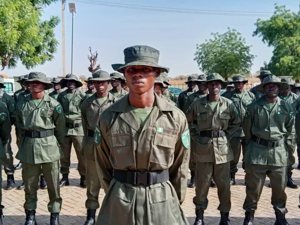 FG graduates 7,000 forest guards across seven states