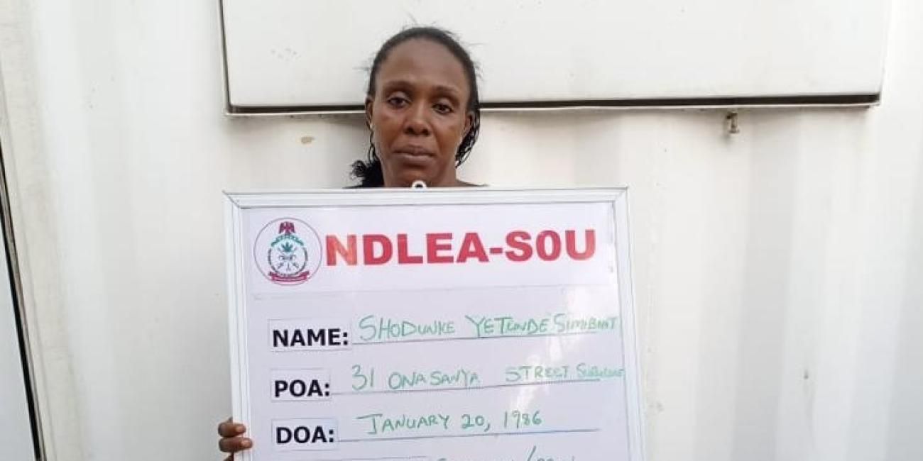 Female Drug Stash Keeper Arrested In Lagos With N5Billion Worth Of Cocaine