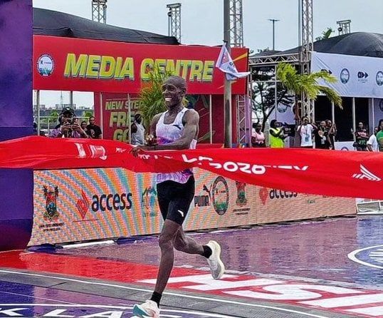 Kenya’s Ezra Kering wins 2026 Lagos city marathon
