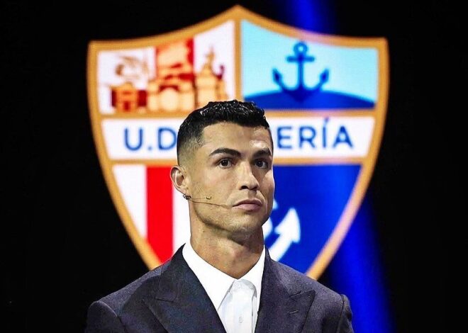 Cristiano Ronaldo acquires 25% stake in UD Almería