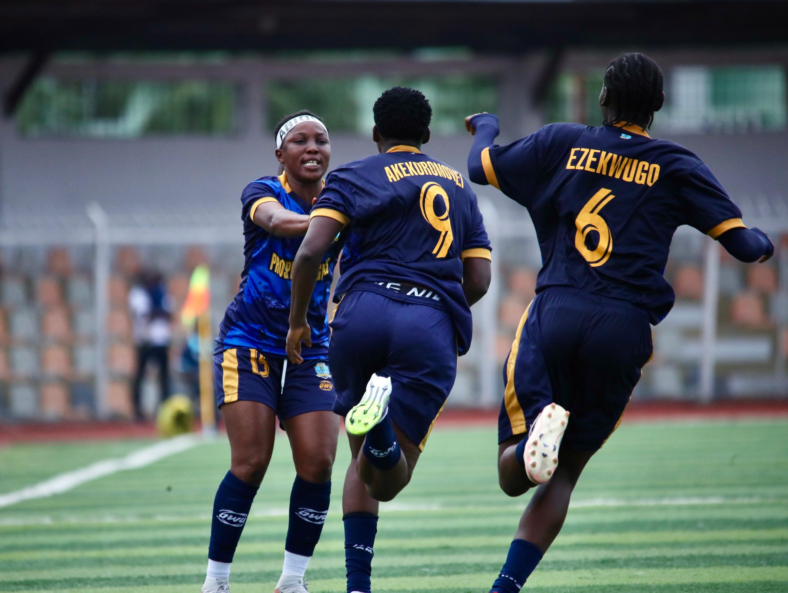 NWFL Premiership MD 9 Wrap: Bayelsa Queens, Robo Queens Emerge First-Round Group Winners